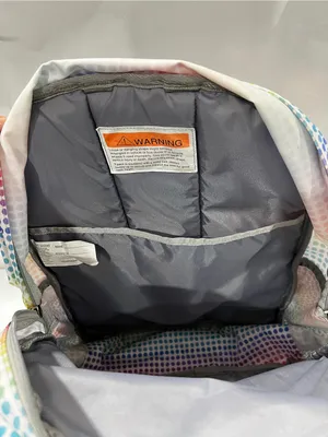 L.L.Bean Deluxe Backpack Book Pack Multicolor Polka-Dots Adjustable Straps thumbnail 12