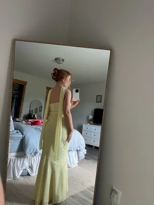Peppermayo Yellow Strapless Dress thumbnail 4