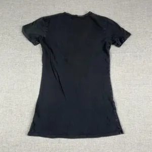 Groceries Apparel T-Shirt Womens S Black V-Neck Short Sleeve Organic Cotton Top thumbnail 8