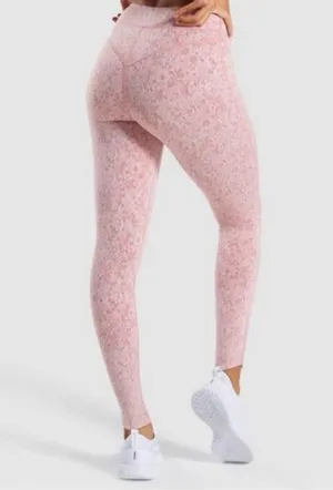Gymshark Fleur Texture Leggings thumbnail 1