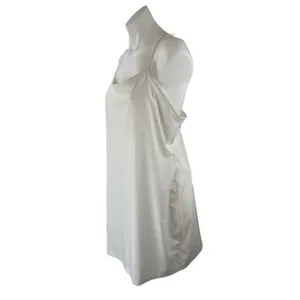 All In Motion White Sleeveless Racerback Scoop Neck Tennis Athletic Dress Size L thumbnail 2