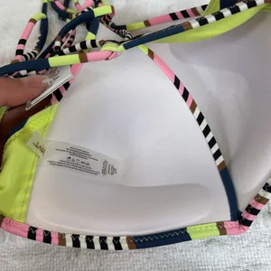 PacSun NWT Raisins Agua Bra Triangle Push-up Bikini Top Size Med‎ thumbnail 3