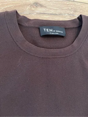 Aritzia Ten by‎ Babaton Retrospect Cutout Sweater Brown Size M thumbnail 3