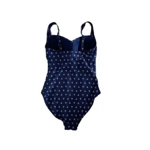 Niptuck Swimsuit One Piece 4 Blue Floral Fit Cup Shaping Swimwear‎ thumbnail 3