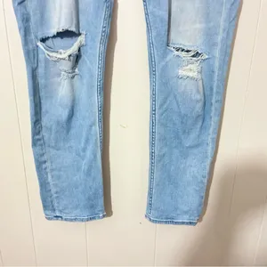 Vigoss Thompson Tomboy Boyfriend Jeans Womens 31 Distressed Light Wash thumbnail 2