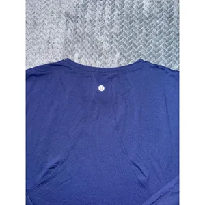 Lululemon Women's Blue Pullover‎ Long Sleeves Crop Top Size 10 thumbnail 5