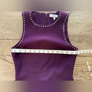 LIKELY
Purple Studded Mini‎ Dress size 0 thumbnail 5