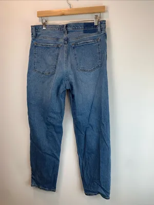 Abercrombie & Fitch The Mom High Rise sz 10 medium wash high rise thumbnail 2