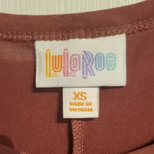 LuLaRoe High Low Dress in Dusty Rose thumbnail 2