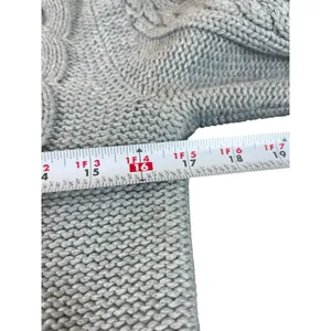 L.L. Bean Cable Knit Cowl Neck Sweater Chunky PS Cozy Outdoor Heavy Heritage thumbnail 8