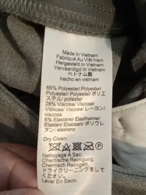 J. Crew Career Viscose Blend Straight Leg Trousers Carreman Designed In Paris 4 thumbnail 7