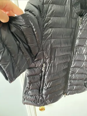 Bogner Down Filled Short Sleeved Jacket Black Size 6 thumbnail 5
