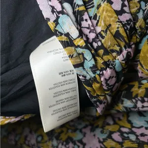 Free People Mabel Balloon Sleeve Floral Boho Blouse Women’s Size Medium thumbnail 12