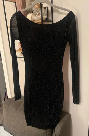 Black Sparkly Homecoming/Formal Dress thumbnail 1