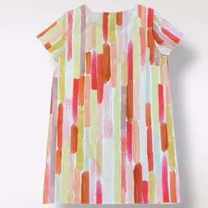 Minkpink‎ Good Life Tee Mini Dress Womens Size M Boho Pink Yellow thumbnail 5