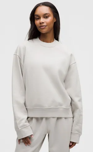 Lululemon Steady State Crew Dove Grey thumbnail 1