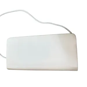 Vintage La Regale Beaded Satin Evening Bag Cream Brown Artsy‎ Fairycore Ethereal thumbnail 5