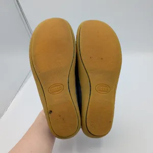 Fossil Womens Blue Suede Fringe Moccasin Loafers Size 8 FFW4016470 Gum‎ Sole thumbnail 6
