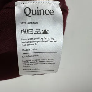 Quince Mongolian Cashmere Full Zip Hoodie Sweater Rich Burgundy Womens XS NWT thumbnail 12
