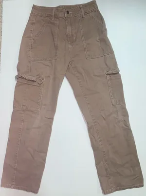 Shein Beige Cargo Pants thumbnail 1