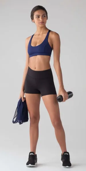 Lululemon Blue Light n Breezy Tank Sports Bra thumbnail 1