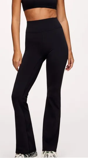 Nuuds motion flare leggings small Black thumbnail 1