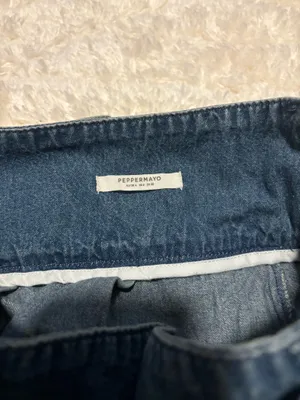 Denim Mini Skirt Peppermayo thumbnail 4