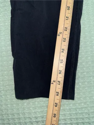Lululemon Mile Maker Run Crew Graphic High-Rise Track Pant Black size S thumbnail 2