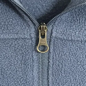 Columbia Women's Fleece Quarter‎ Zip Sweatshirt Size Small Blue Long Sleeve thumbnail 4