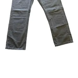 Levi’s Strauss Denim Jeans Black Gray #514 Straight Leg High Rise SZ 34 #1334 thumbnail 3