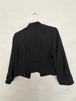 White House Black Market Women’s Black Blazer Size 8 Excellent Used(A829) thumbnail 9