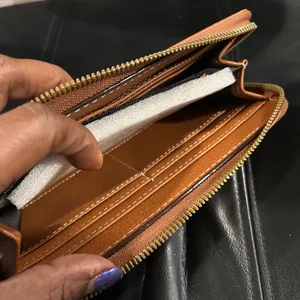 U.S. Polo Assn. Brown Wallet with Gold Logo thumbnail 7