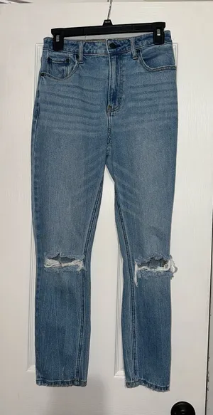 Abercrombie High-Rise Skinny Jeans Curve Love thumbnail 1