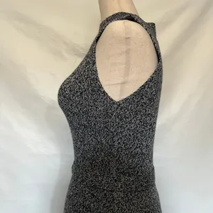 Y2K Great American Sweater Mockneck Dress Sz M Scandi Office Academia Bodycon thumbnail 8