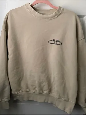 Anine Bing Abandon Self Doubt Snake Link Sweatshirt - S thumbnail 1