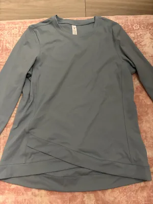 The Gym People Amazon Top Gray thumbnail 1