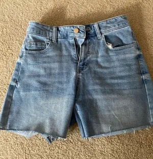 Oat Jean Shorts Blue Size 4 thumbnail 1