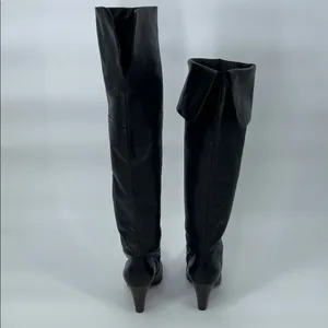 ASH Black Leather Knee-High Heeled Boots Women’s EU 39 / US 8–8.5 thumbnail 8