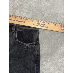 Abercrombie Fitch Women Jeans Size‎ 26/2 R Black Ankle Straight Ultra High Rise thumbnail 5