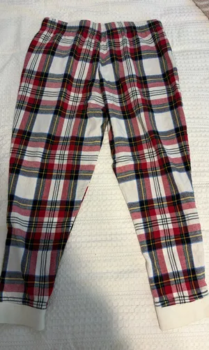 Old Navy Pajama Plaid Pants Flannel Jogger thumbnail 2