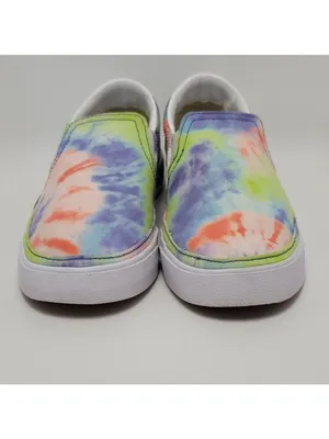 Nike Court Legacy Women’s Slip-On Tie Dye Sneakers CZ1752-900 Size 7.5 thumbnail 6