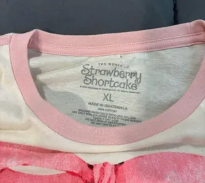 PacSun Strawberry Shortcake Pink Bow Long Sleeve thumbnail 3