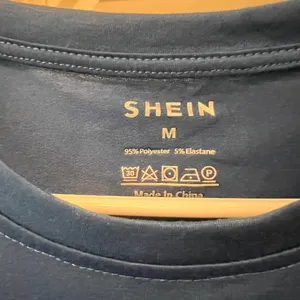 SHEIN Navy and Light Blue Short Sleeve Tees thumbnail 5