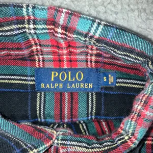 Polo Ralph Lauren Brushed Twill Ballet Sleep Shirt Women Small Plaid Crest‎ Logo thumbnail 6