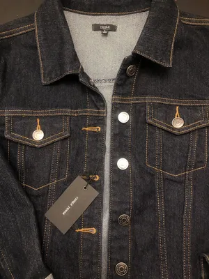 NWT Denim Jacket Blue Size M thumbnail 3