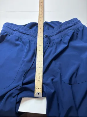 Maevn Matrix Impulse 8520 Navy Women’s Yoga Waist Jogger Scrubs EUC Size L thumbnail 6