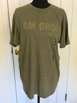 Men's Marvel Olive Green “I Am Groot” Graphic Tee - Size M thumbnail 1