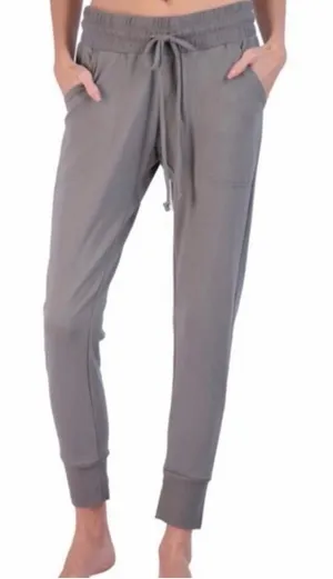 Free People Back Into It Sweatpant Joggers Grey Size Small thumbnail 1