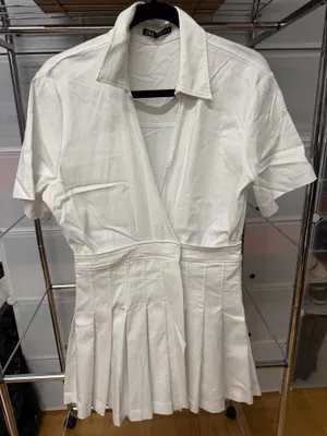 Zara White Dress thumbnail 1