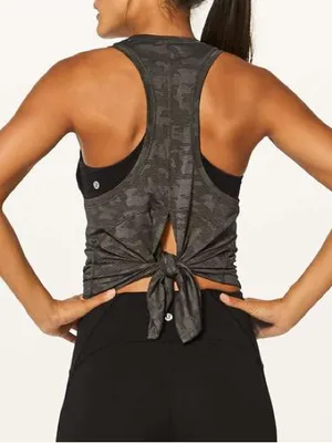 Lululemon Miles Ahead Tank Deep Camo. Size S thumbnail 7